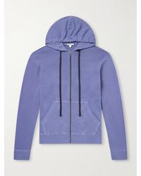 James Perse - Supima Cotton-Jersey Zip-Up Hoodie - Lyst