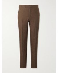 Polo Ralph Lauren - Pantaloni a gamba dritta in lino - Lyst