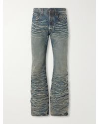 Acne Studios - Washed Whiskered Straight-Leg Jeans - Lyst
