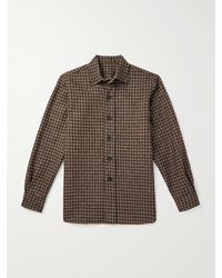 Rubinacci - Checked Wool Shirt - Lyst