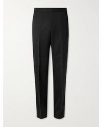 Favourbrook - Hampton Slim-Fit Grosgrain-Trimmed Wool-Twill Tuxedo Trousers - Lyst