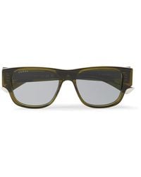Gucci - Square-Frame Acetate Sunglasses - Lyst