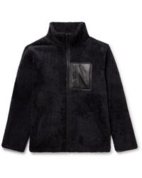 Yves Salomon - Reversible Leather-trimmed Shearling And Shell Jacket - Lyst
