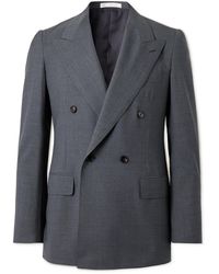 Umit Benan - Double-breasted Wool Suit Jacket - Lyst