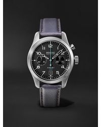 Bremont - Vulcan Limited Edition Automatic Chronograph 42Mm Stainless Steel And Sailcloth Watch, Ref. No. Vulcan-R-S - Lyst