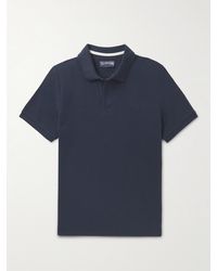 Vilebrequin - Slim-fit Logo-embroidered Cotton-piqué Polo Shirt - Lyst
