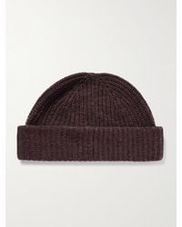 NN07 - Sailor 6650 Ribbed Wool-Blend Beanie - Lyst