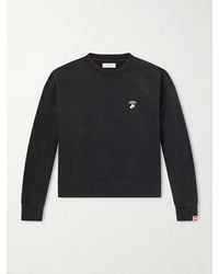 CHERRY LA - Western Athletic Logo-embroidered Cotton-fleece Sweatshirt - Lyst