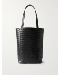 Bottega Veneta - Small N/S Intrecciato Leather Tote - Lyst