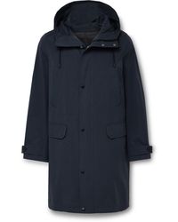 Yves Salomon - Waxed Cotton-Blend Hooded Parka - Lyst