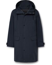 Yves Salomon - Waxed Cotton-blend Hooded Parka - Lyst