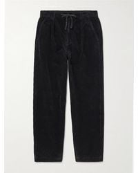 Polo Ralph Lauren - Easy Straight-Leg Cotton-Corduroy Drawstring Trousers - Lyst
