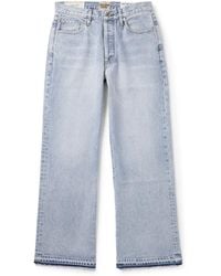 GALLERY DEPT. - Melrose Straight-Leg Frayed Jeans - Lyst