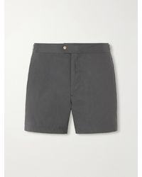 Tom Ford - Straight-Leg Mid-Length Swim Shorts - Lyst
