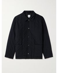 Sunspel - Quilted Cotton-twill Field Jacket - Lyst