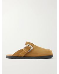 Maison Margiela - Tabi Daily Split-Toe Suede Sandals - Lyst