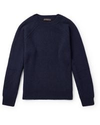 Slowear - Incotex Zanone Ribbed Virgin Wool Sweater - Lyst