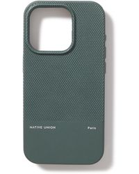 Native Union - (re)classic Faux Leather Iphone 15 Pro Phone Case - Lyst