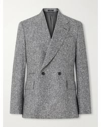 Paul Smith - Double-Breasted Donegal Wool-Tweed Blazer - Lyst