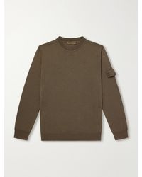 Stone Island - Ghost Knitted Light Pure Rws Wool Sweater - Lyst