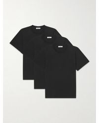 CDLP - Three-Pack Lyocell And Pima Cotton-Blend Jersey T-Shirts - Lyst