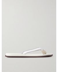 Brunello Cucinelli - Pool Grosgrain Flip Flops - Lyst