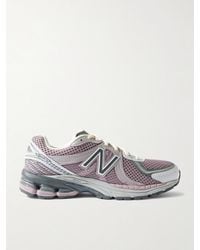 New Balance - 860v2 Rubber And Mesh Sneakers - Lyst