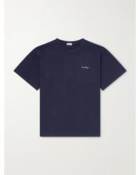 Second Layer - Printed Cotton-Jersey T-Shirt - Lyst