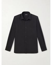 Tom Ford - Silk-Charmeuse Shirt - Lyst