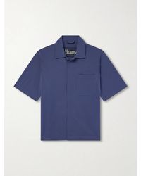 Herno - Seercrease Jersey Bowling Shirt - Lyst