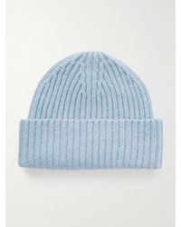 Umit Benan - Murray Ribbed Cashmere Beanie - Lyst