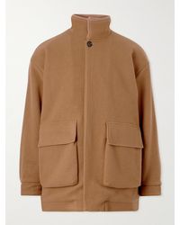 A Kind Of Guise - Jona Fleece-lined Wool And Cashmere-blend Coat - Lyst