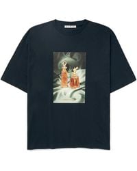 Acne Studios - Edlund Logo-print Cotton-jersey T-shirt - Lyst