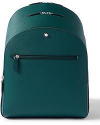 Montblanc - Sartorial Medium Cross-Grain Leather Backpack - Lyst