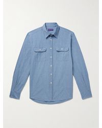 Ralph Lauren - Cooper Cotton-Chambray Shirt - Lyst