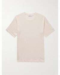 Orlebar Brown - Ob Standard Linen-Blend Jersey T-Shirt - Lyst