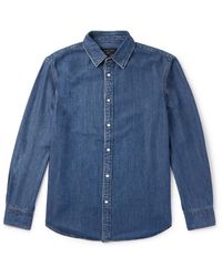 Rag & Bone - Finch Denim Shirt - Lyst