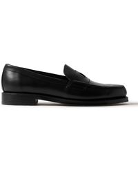 Drake's - Charles Leather Penny Loafers - Lyst