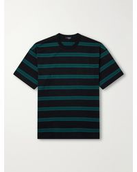 Comme des Garçons - Striped Cotton-Jersey T-Shirt - Lyst