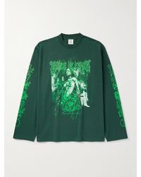 Vetements - Oversized Printed Cotton-jersey T-shirt - Lyst