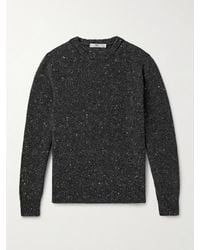 Inis Meáin - Merino Wool And Cashmere-blend Sweater - Lyst