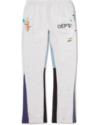GALLERY DEPT. - Logo-Print Paint-Splattered Cotton-Jersey Sweatpants - Lyst