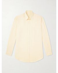 Anderson & Sheppard - Linen Shirt - Lyst