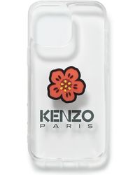KENZO - Logo-print Pvc Iphone 14 Pro Max Phone Case - Lyst