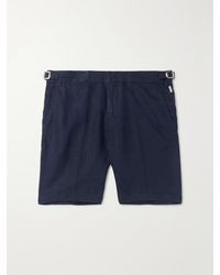 Orlebar Brown - Norwich Slim-Fit Linen Shorts - Lyst