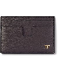 Tom Ford - Full-grain Leather Cardholder - Lyst