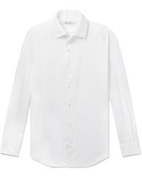 Loro Piana - André Linen And Cotton-blend Shirt - Lyst