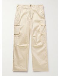 Our Legacy - Mount Straight-Leg Crinkled-Shell Cargo Trousers - Lyst