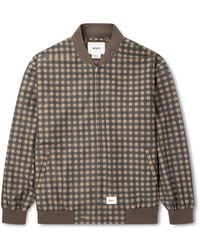 WTAPS - Checked Shell Jacket - Lyst