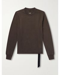 Rick Owens - Cotton-Jersey Sweatshirt - Lyst